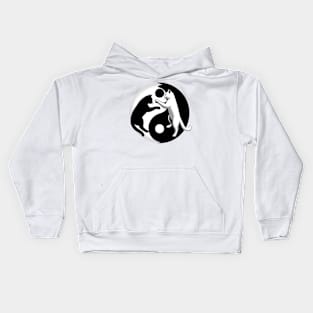 Ying Yang Cats Kids Hoodie